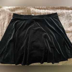 Velvet Circle Skirt